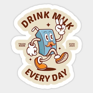 Drink Milk Everyday 3 Sticker